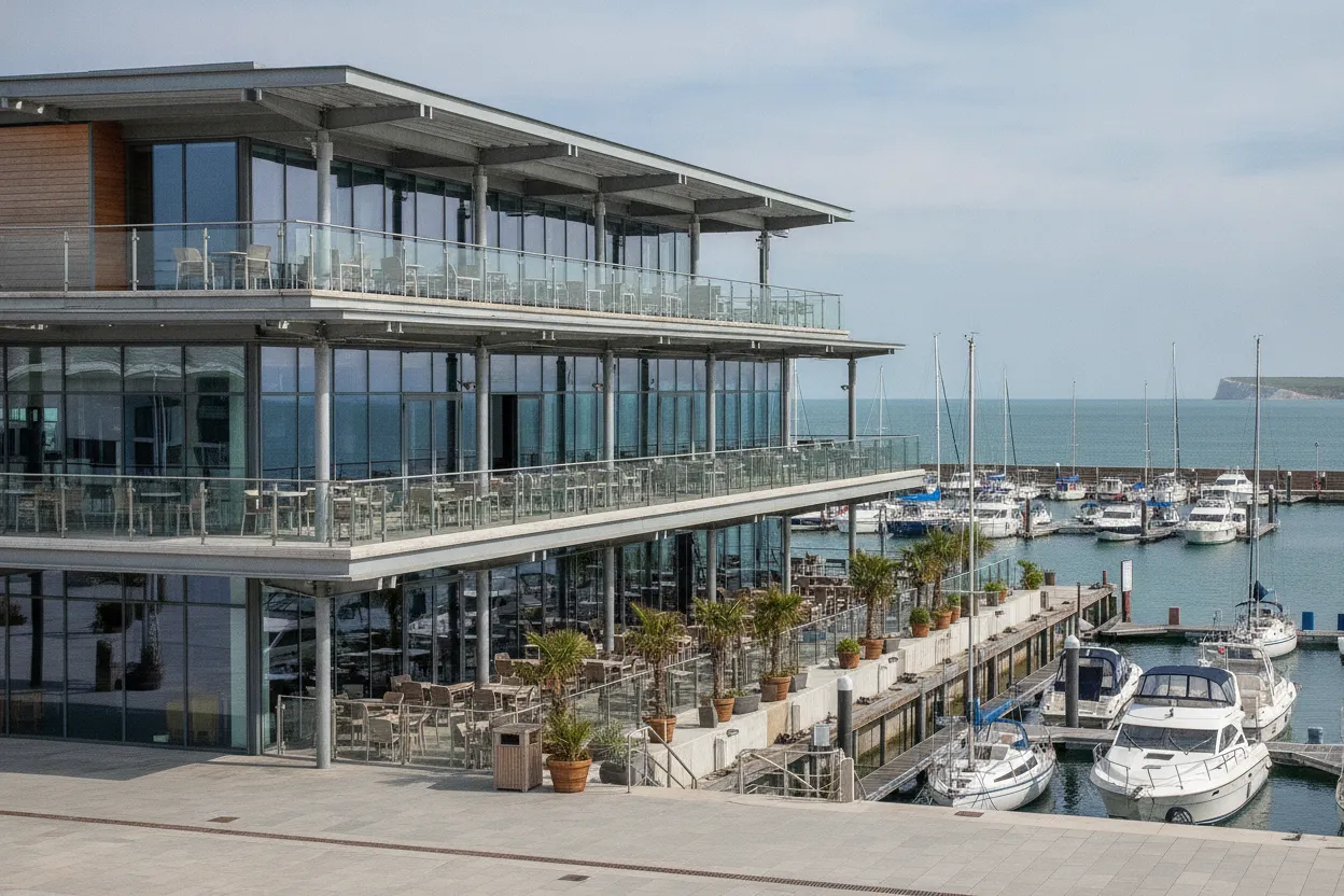 Dining at Brighton Marina